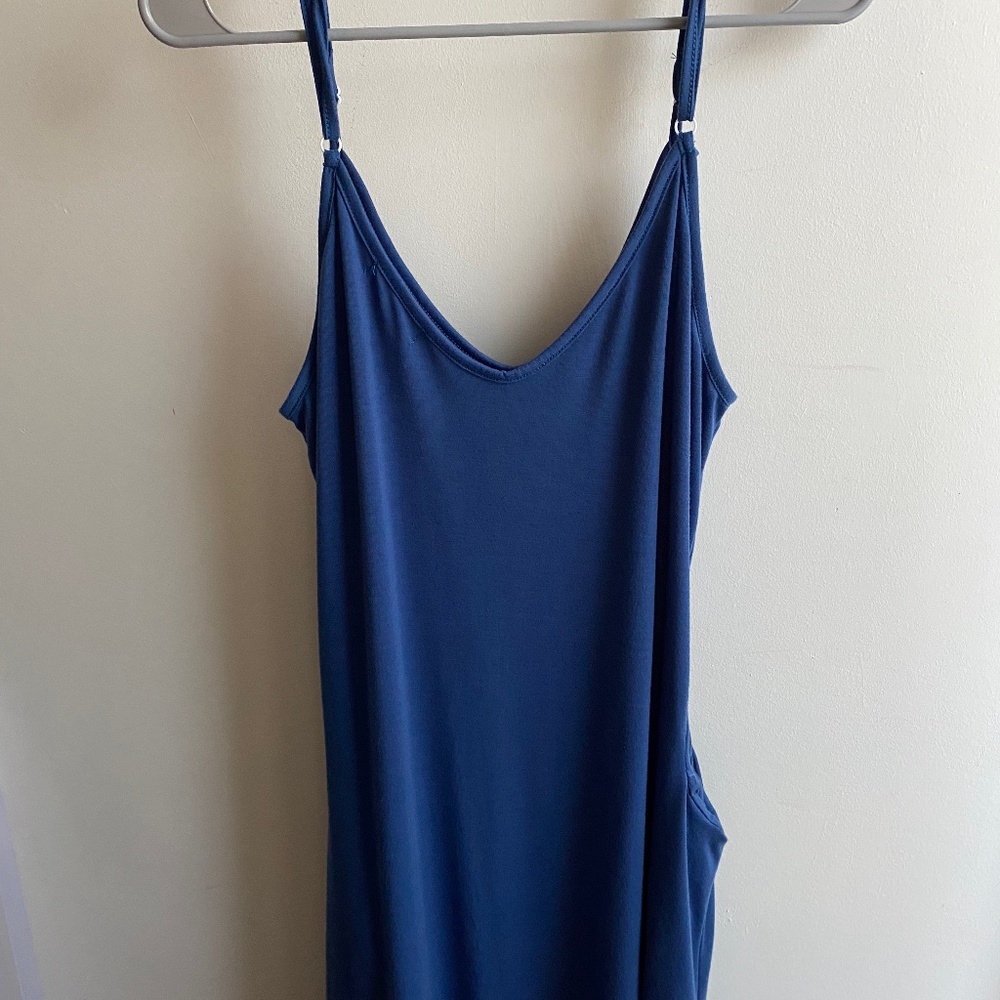 Moking Top Maxi Dress w/ Pockets! Size M